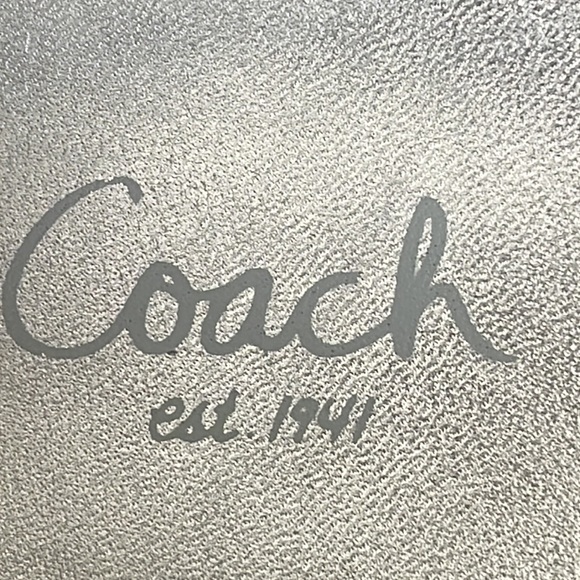 Coach Cecile Cap Toe Denim & Patent Leather Ballet Flats-8 1/2 B - Picture 7 of 10